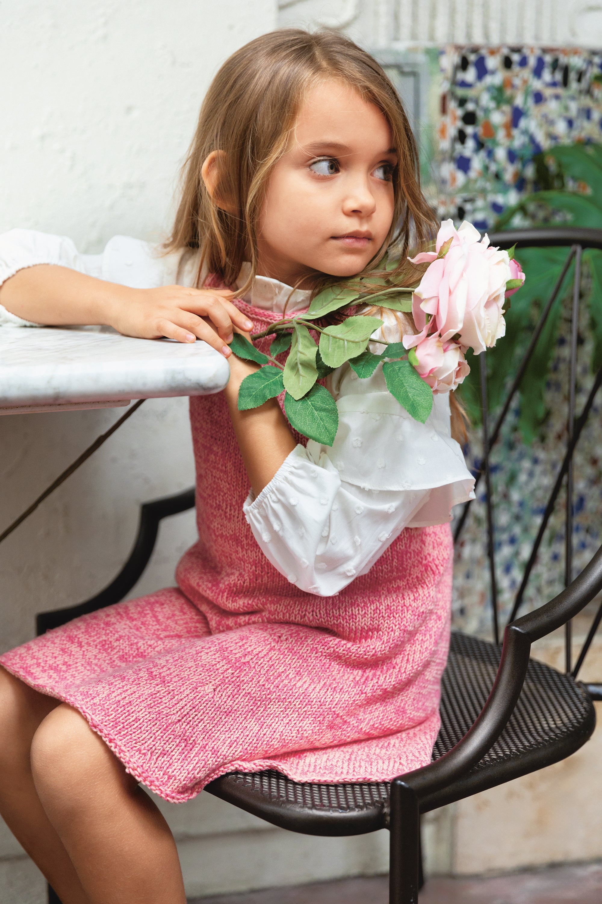 Minnie dress junior (patrón de tejer)