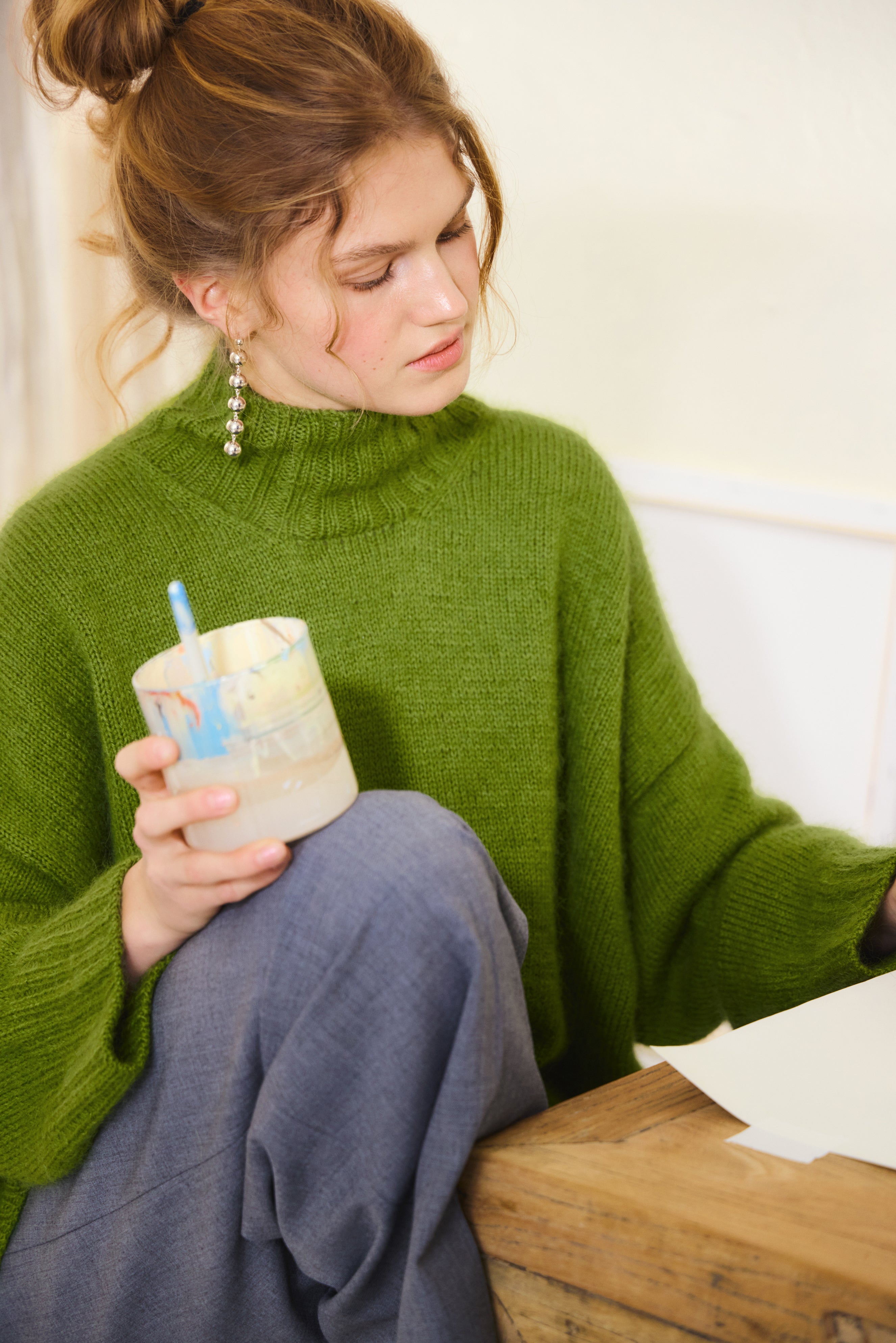 Mindy Sweater (patrón de tejer)
