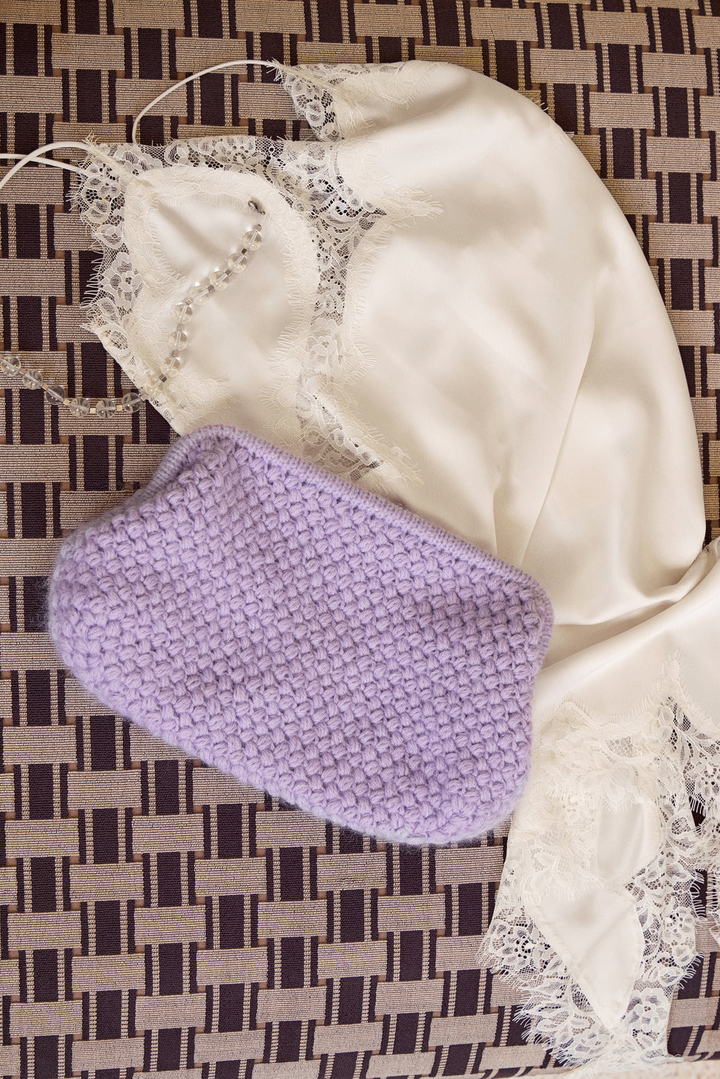 Kit Basket Clutch de Sandnes Garn (Principiante/Intermedio)