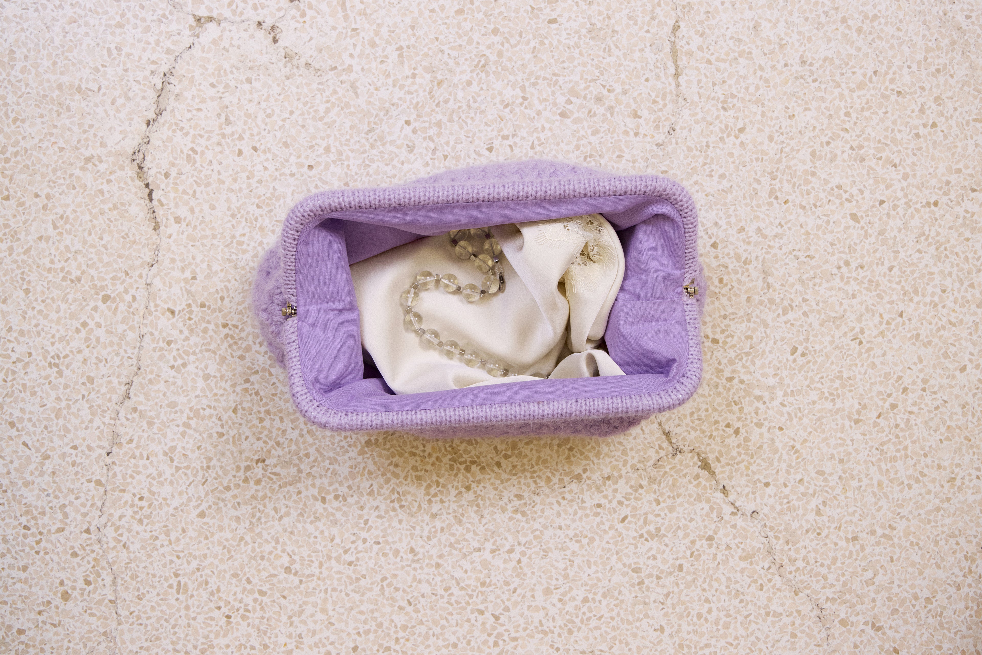 Kit Basket Clutch de Sandnes Garn (Principiante/Intermedio)