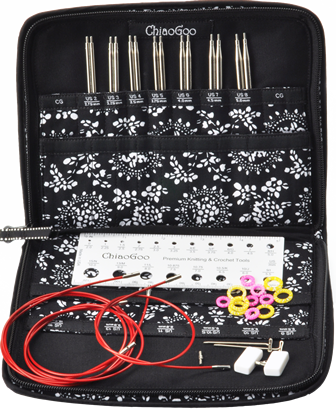 Small Twist Lace Interchangeable Knitting Needles Set | ChiaoGoo