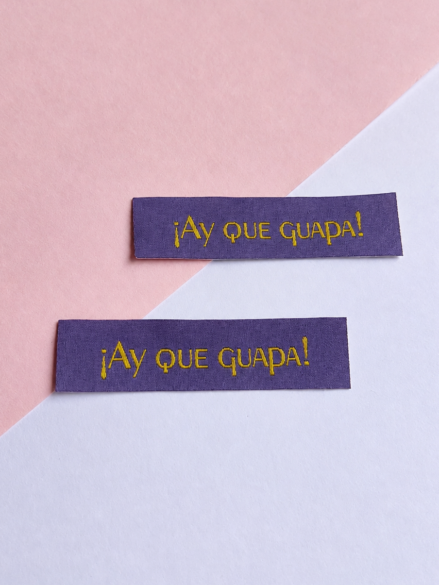 Etiquetas '¡Ay que guapa!' | Papelette