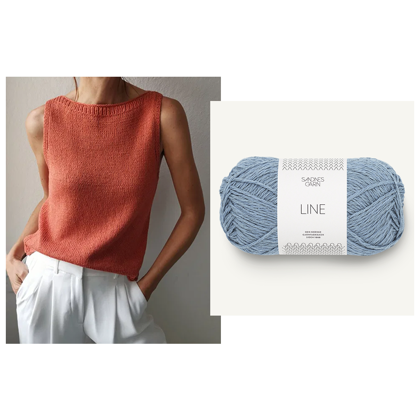 Kit para tejer SABAI Top (Principiante)