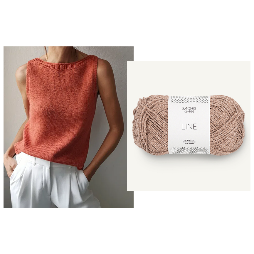 Kit para tejer SABAI Top (Principiante)