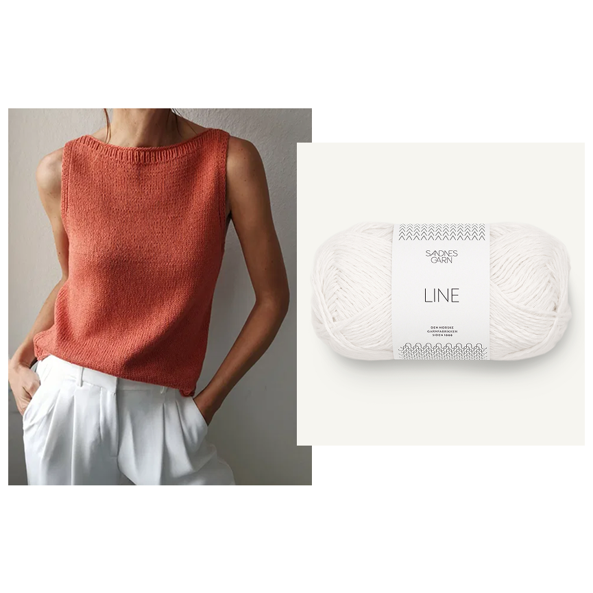 Kit para tejer SABAI Top (Principiante)