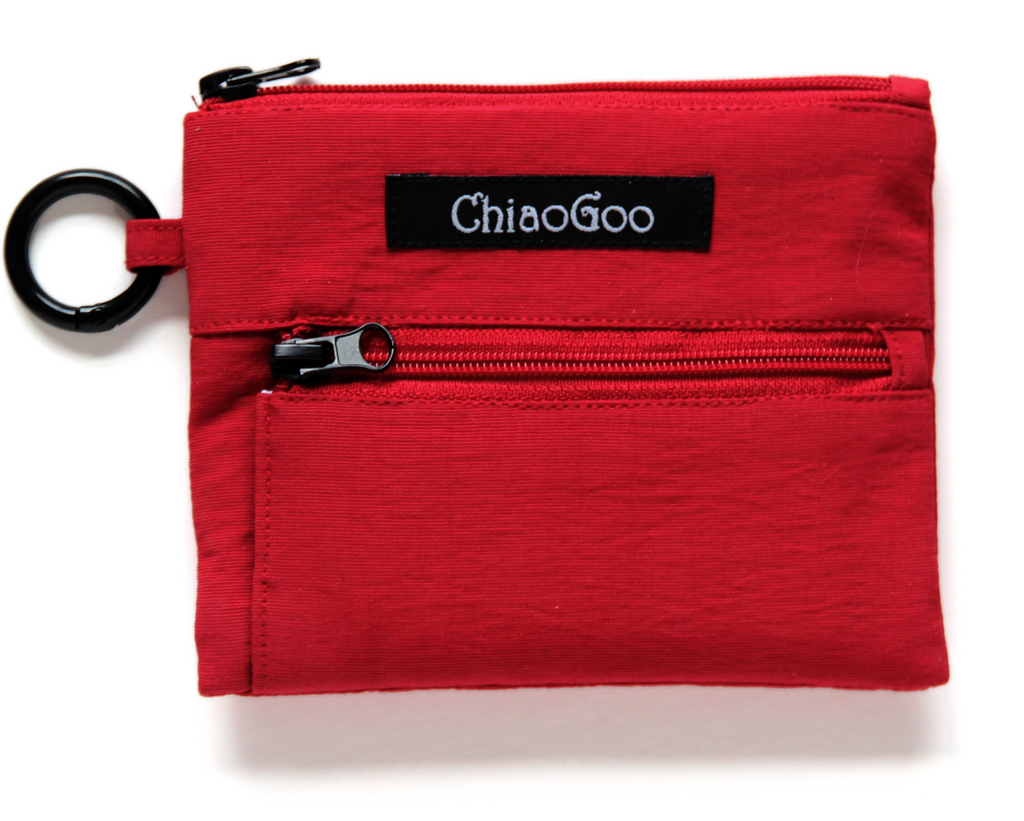 Twist Red Shortie Set (2mm - 3.25mm) - Puntas 5cm y 8cm (2" y 3") | ChiaoGoo