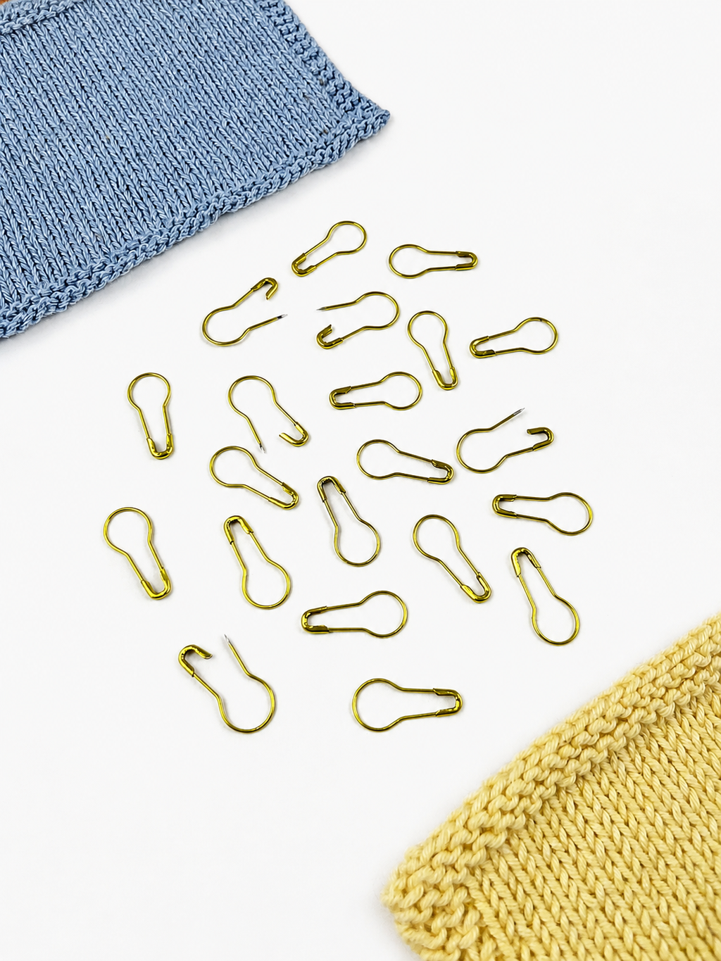 Marcadores de punto removibles (Stitch markers)
