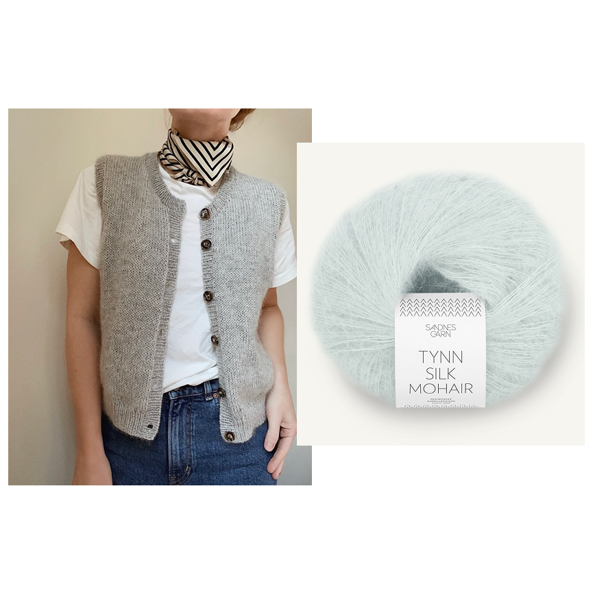 Kit Vest no. 4 de My Favourite Things Knitwear (Intermedio) | Papelette