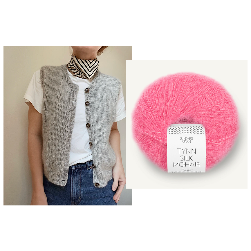 Kit Vest no. 4 de My Favourite Things Knitwear (Intermedio) | Papelette