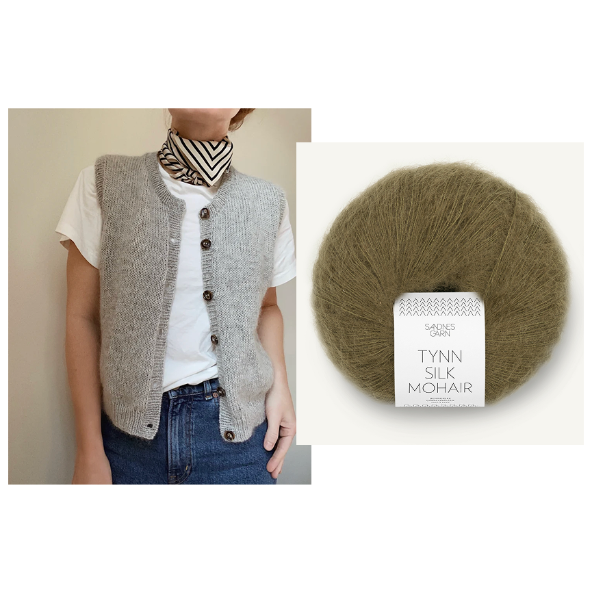 Kit Vest no. 4 de My Favourite Things Knitwear (Intermedio) | Papelette