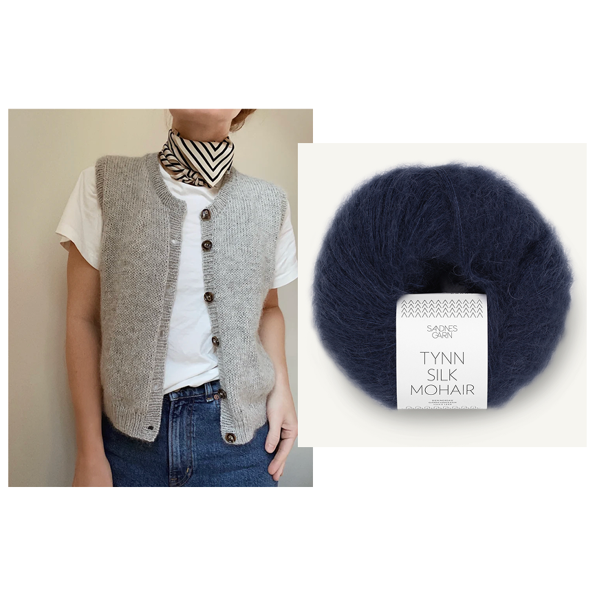 Kit Vest no. 4 de My Favourite Things Knitwear (Intermedio) | Papelette