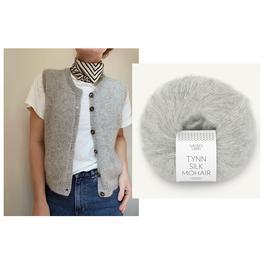 Kit Vest no. 4 de My Favourite Things Knitwear (Intermedio) | Papelette