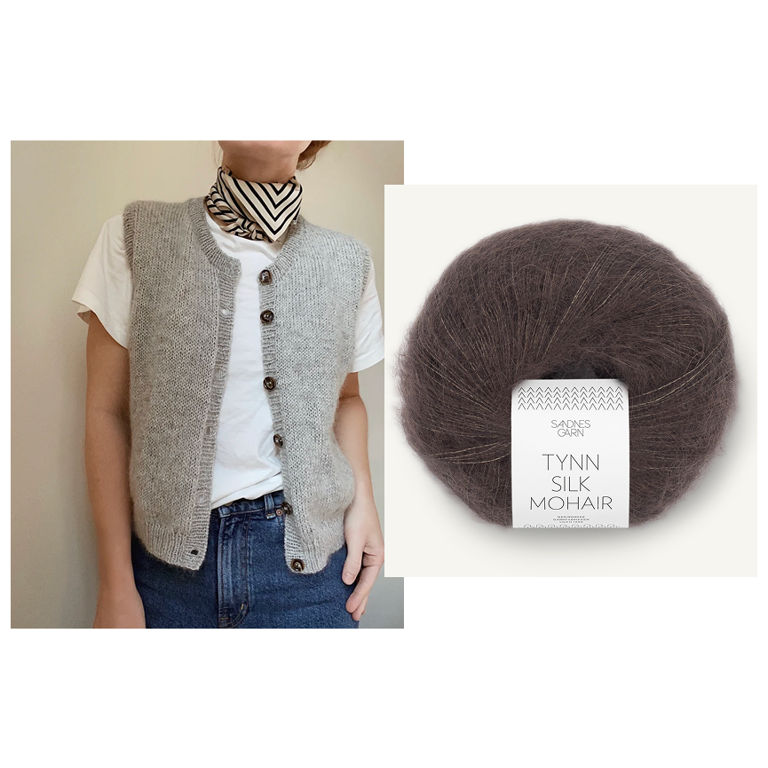 Kit Vest no. 4 de My Favourite Things Knitwear (Intermedio) | Papelette