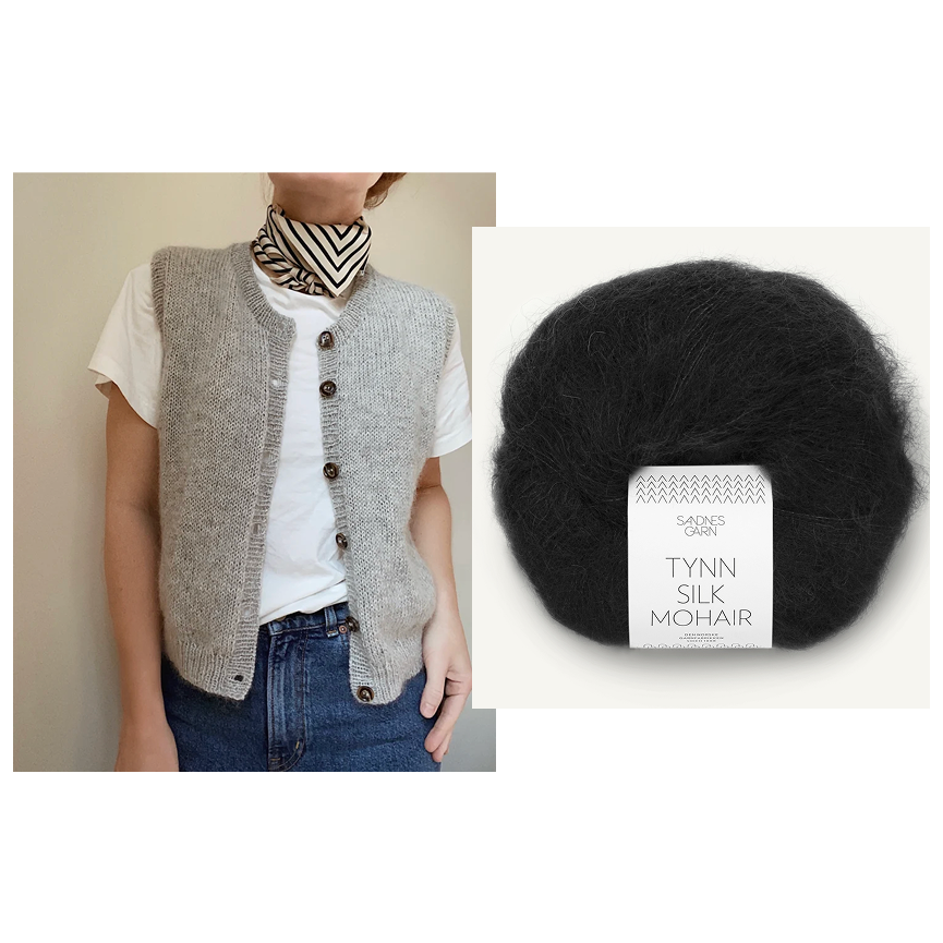 Kit Vest no. 4 de My Favourite Things Knitwear (Intermedio) | Papelette