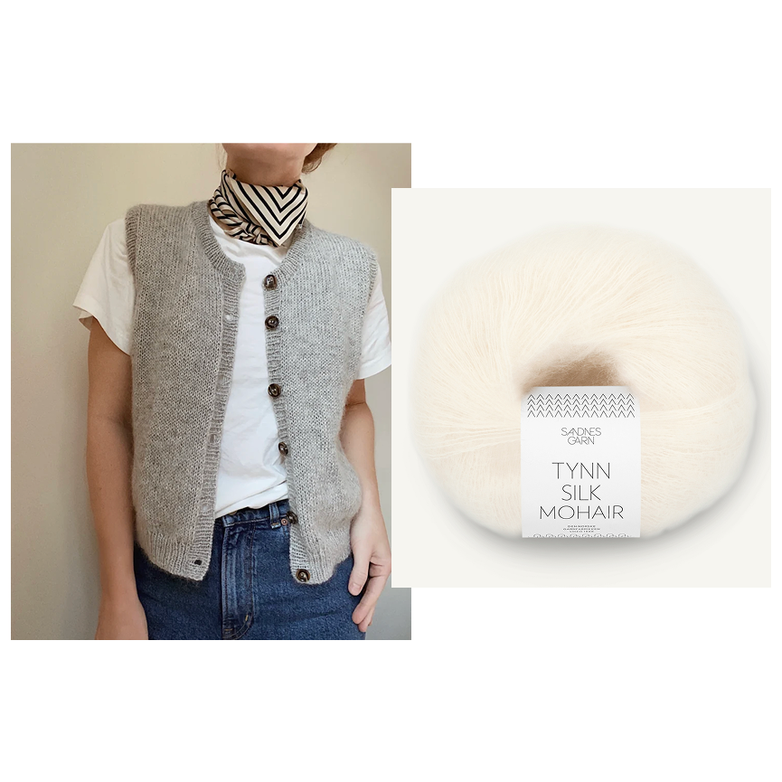 Kit Vest no. 4 de My Favourite Things Knitwear (Intermedio) | Papelette