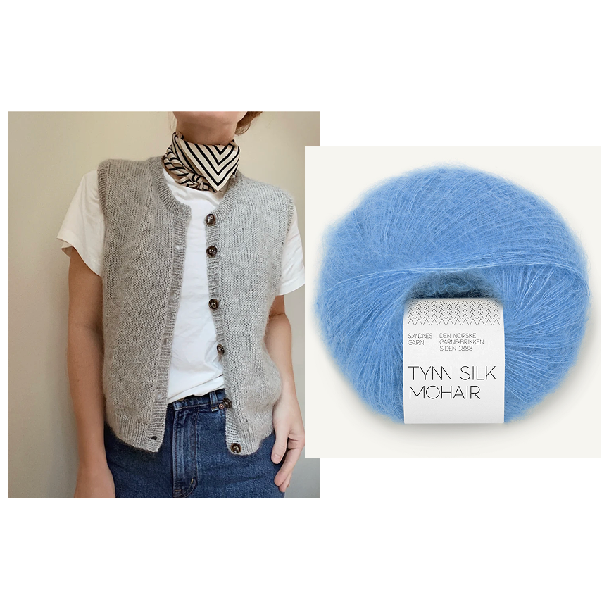 Kit Vest no. 4 de My Favourite Things Knitwear (Intermedio) | Papelette