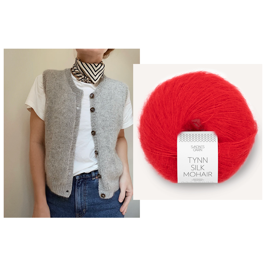 Kit Vest no. 4 de My Favourite Things Knitwear (Intermedio) | Papelette
