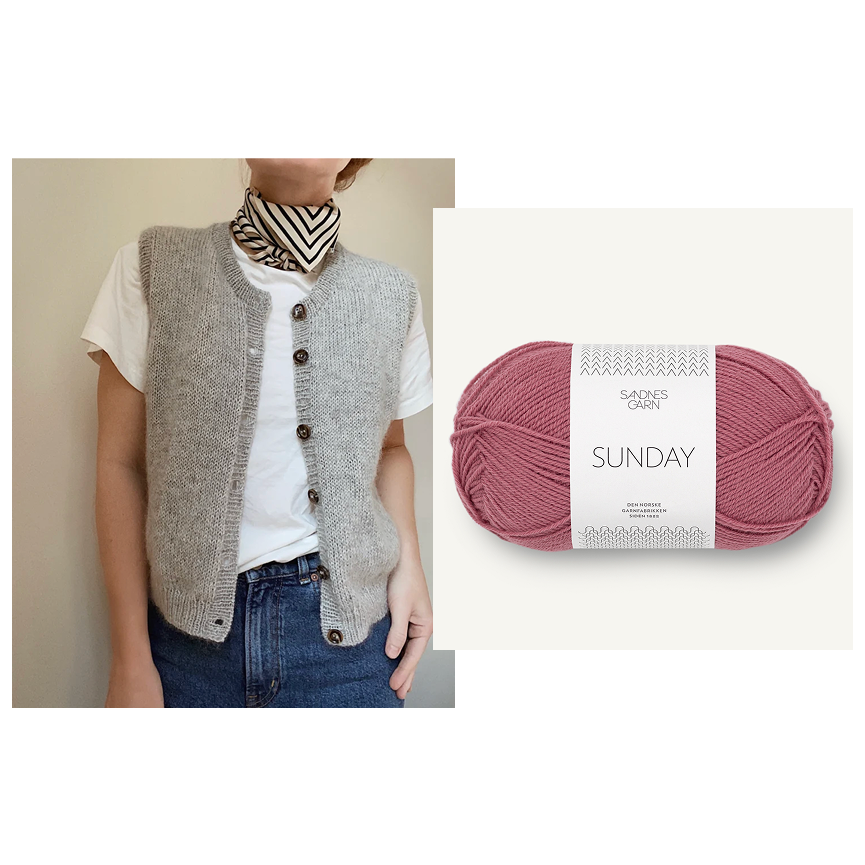 Kit Vest no. 4 de My Favourite Things Knitwear (Intermedio) | Papelette
