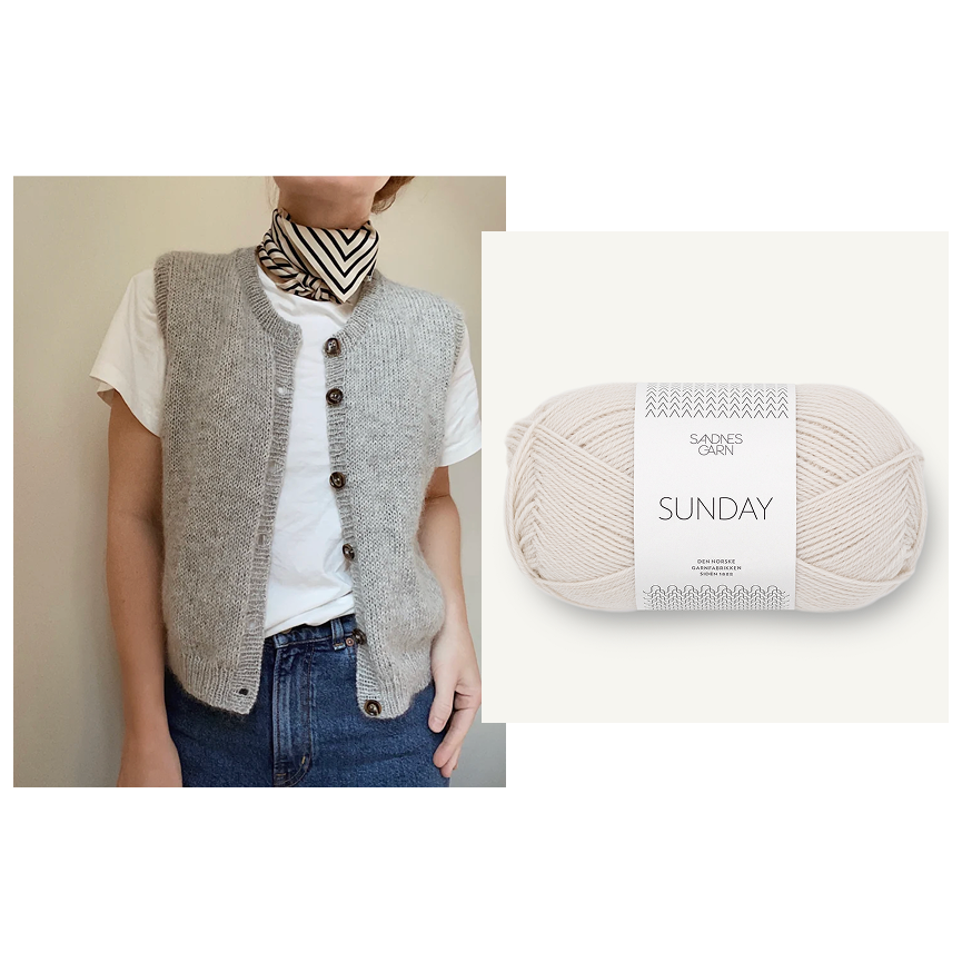 Kit Vest no. 4 de My Favourite Things Knitwear (Intermedio) | Papelette